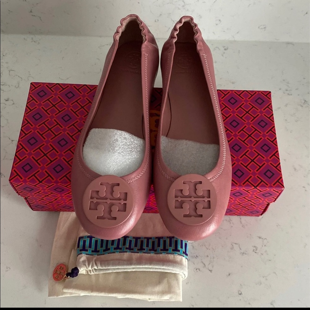Tory Burch Minnie Travel Ballet Flats